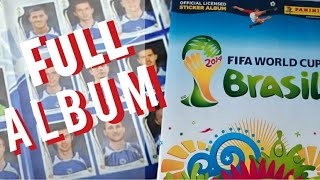 PANINI FIFA WORLD CUP 2014 STICKER ALBUM - Complete!