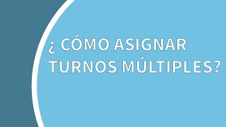 Tutorial ArgenSalud: cómo dar turnos múltiples o consecutivos al mismo paciente