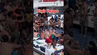 We Did Not Expect Virgin Voyages’ Pool Party to Be Like This