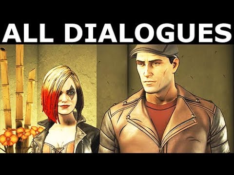 Brucie Boy & Harley Quinn Enter The Spa - All Dialogues - BATMAN Season 2 The Enemy Within Episode 4