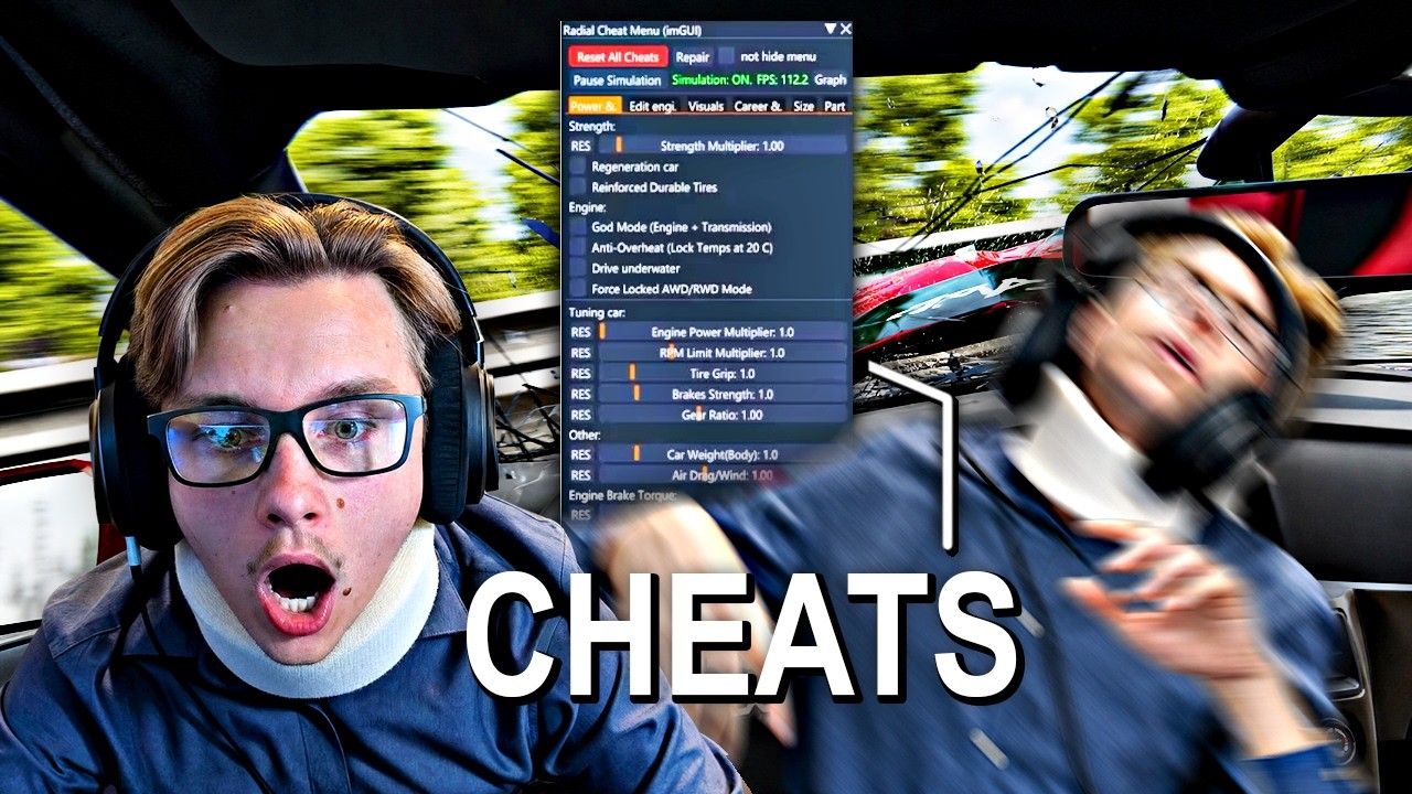 Radial Cheat Menu 1.3.5 - BeamNG.drive