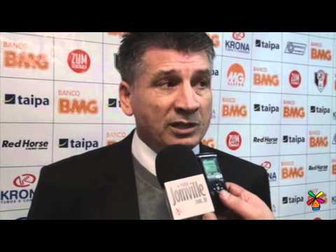 Portal Joinville - Nereu fala da vinda de Leandro Campos
