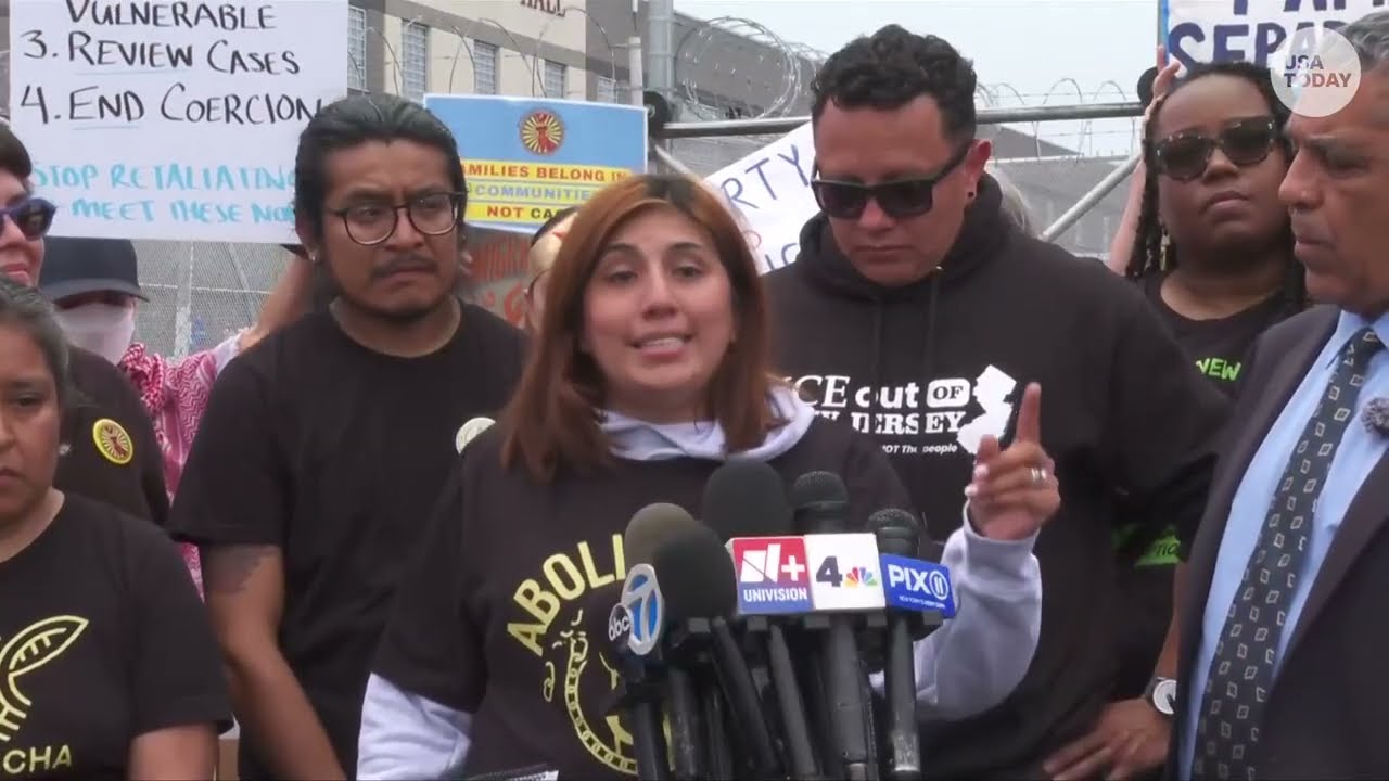 ICE protest press conference addresses Delaney Hall detainments amid hunger strike