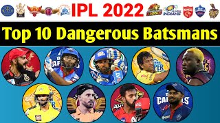 IPL 2022 Batsman List : Top 10 Dangerous Batsmans Of IPL 2022 | IPL 2022 के दस खतरनाक बल्लेबाज