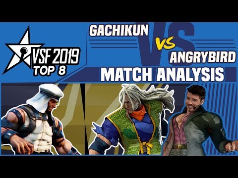 SFV AE Match Analysis: VSFighting 2019 Top 8 - Gachikun vs. Angrybird