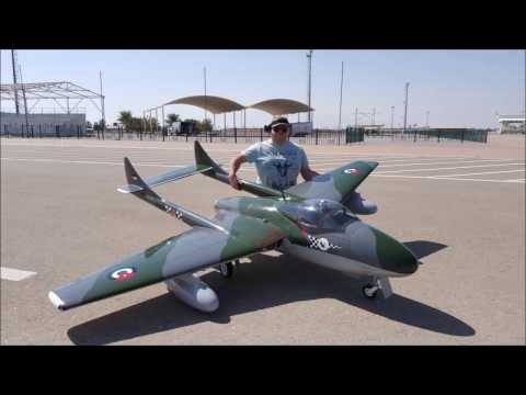 Fly Eagle Jets 1/4 Scale De Havilland Vampire T11