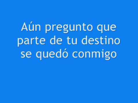 Tenía tanto que darte (Con letra) (with lyrics) By: Nena Daconte