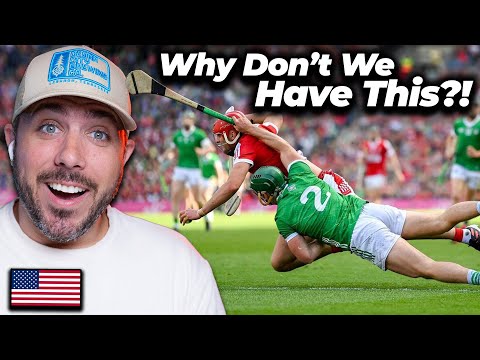 Americans First Time Watching Hurling | This is CRAZY! 🇮🇪🏑