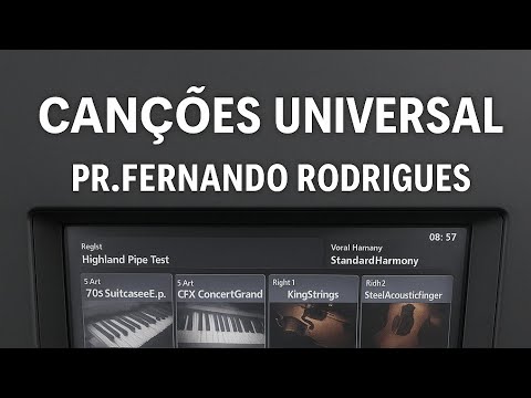 CANÇÕES DA UNIVERSAL COM BATERIA NA VOZ DO PR.FERNANDO RODRIGUES #fju #jejumdedaniel #iurd #fe