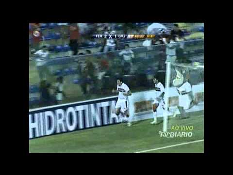 Campeonato Cearense - Gol do Giancarlo! Ferroviário 2 x 1 Guarani de Juazeiro  - 06/03/2013