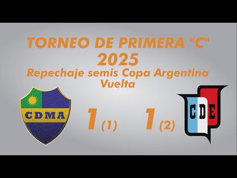 Primera "C" 2025 - Repechaje semis Copa Argentina - Vuelta - Alem 1 (1) Deportivo Español 1 (2)
