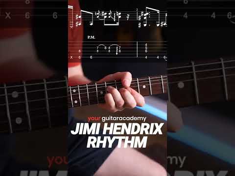 Try This Jimi Hendrix Rhythm Lick! #guitarlesson
