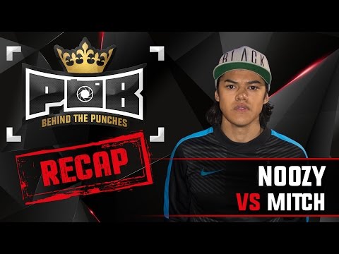 Noozy Recap vs Mitch - Behind The Punches POB LIVE 28 Augustus