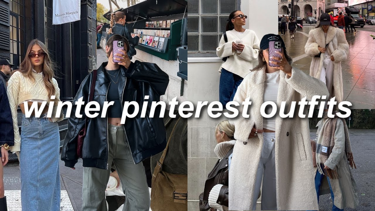 RECREATING WINTER PINTEREST OUTFITS 2024 | CASUAL WINTER OUTFIT IDEAS + INSPO FOR 2024!