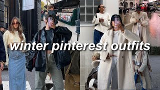 RECREATING PINTEREST OUTFITS 2024 | (trendy winter & early spring outfit ideas) *get inspired!*
