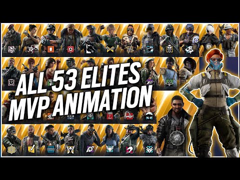 ALL 53 ELITE SKINS MVP ANIMATIONS + Finka Elite