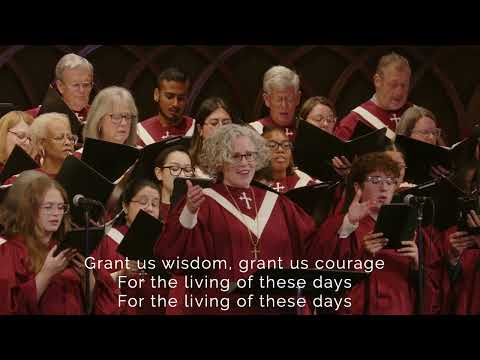 God of Grace and God of Glory UMH 577; FUMC Houston, 8/18/2024