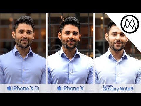iPhone XS / XS Max vs iPhone X vs Samsung Note 9 Camera TEST