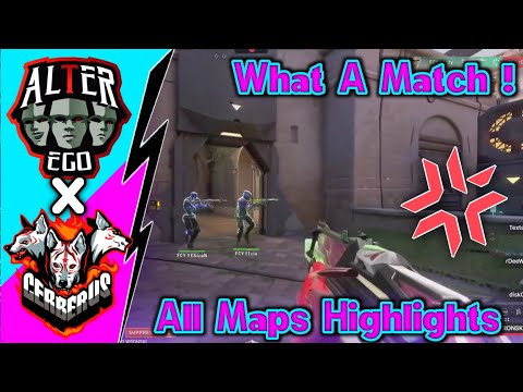 All Maps Highlights - Alter Ego vs CERBERUS Esports | APAC Last Chance Qualifier Valorant