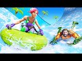 WATERSLIDE For our LOOT in Fortnite