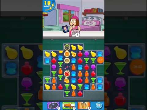 Family Guy Freakin Mobile Game Passage from 14 - 18 level HD