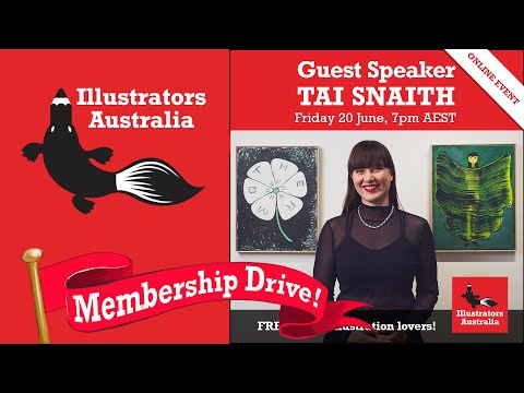 Illustrators Australia Talk: In Conversation with Tai Snaith | The Art of Presence