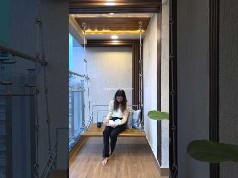 ❤️Beautiful Balcony Corner #design #shorts #interiordesign