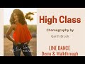 High Class | LINE DANCE | Demo/Walkthrough