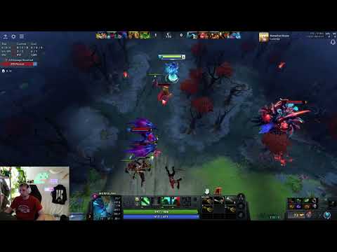 Arteezy Morphling Lose To Level 1 Night Stalker With Silence || Arteezy Dota 2 Clips