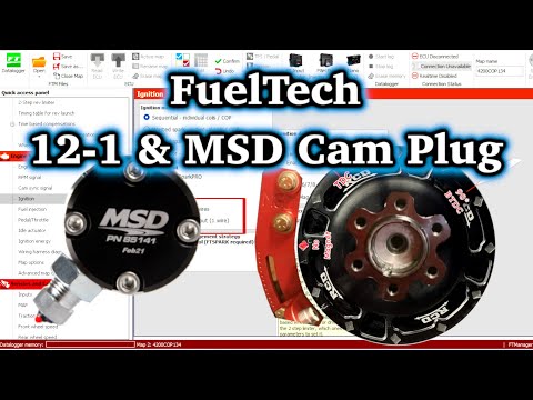 How To Setup FuelTech 12-1 Crank Trigger with MSD Cam Plug SBC/BBC