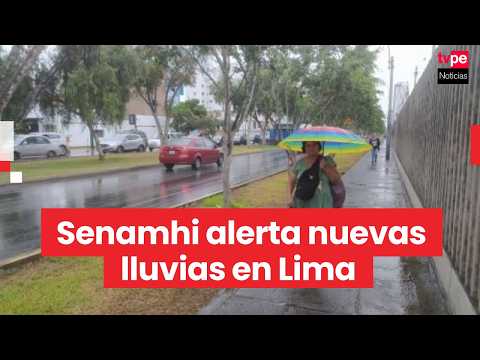 Senamhi advierte condiciones para nuevas lluvias en Lima Metropolitana en los próximos días