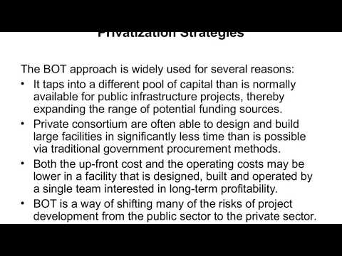 BUILD-OPERATE-TRANSFER MODEL AS AN AIRPORT PRIVATIZATION STRATEGY