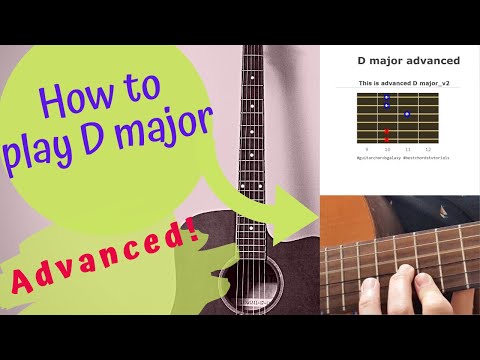 Cum se cântă - Re major (D) | Advanced