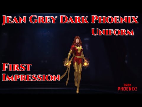 Jean Grey Dark Phoenix uniform first impressions! (Marvel Future Fight)