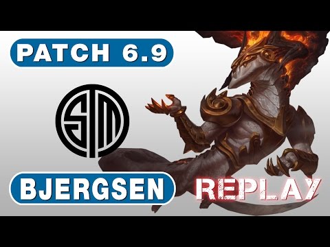 TSM Bjergsen - Aurelion Sol vs Mordekaiser - Mid - S6 Patch 6.9 - KR SoloQ - Replay