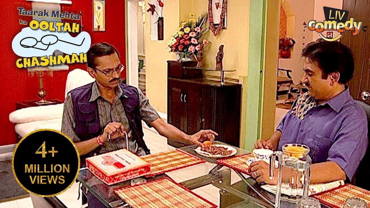 Popatlal को लड्डू खाता देखकर Jetha के मुँह में आया पानी | Taarak Mehta Ka Ooltah Chashmah Ke Foodies
