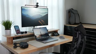 Everything I learned Trying to Make a Clean Laptop Desk Setup