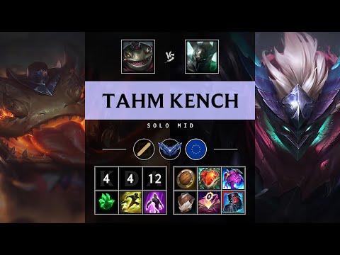 Tahm Kench Mid vs Mordekaiser - EUW Diamond Patch 25.18
