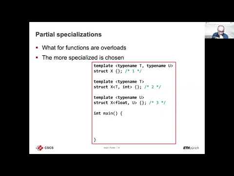 2021 Advanced C++ workshop - Templates