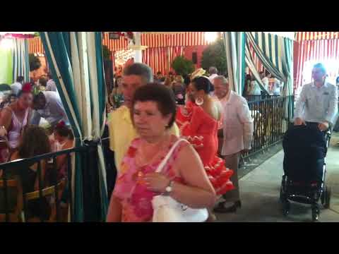 Sit and relax in Moron de la Frontera flamenco festival gazpacho andaluz Que Sera Sera