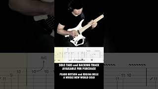 PEABO BRYSON and REGINA BELLE A WHOLE NEW WORLD GUITAR SOLO TABS