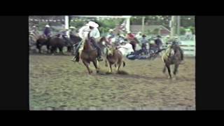preview picture of video 'Steer Wrestling - Cheyenne Rodeo - 1989'