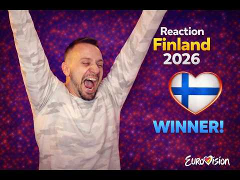 REACTION – Finland 🇫🇮 Linda Lampenius & Pete Parkkonen – Liekinheitin | Eurovision 2026
