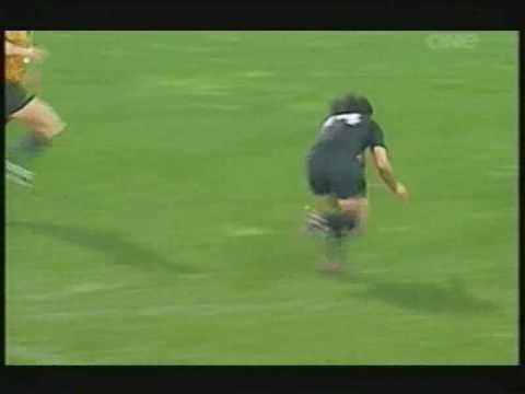 Howlett Try, All Blacks vs Wallabies 2004 Wellington