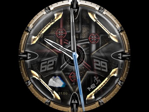 OilCanX2-SIBER watchface Video