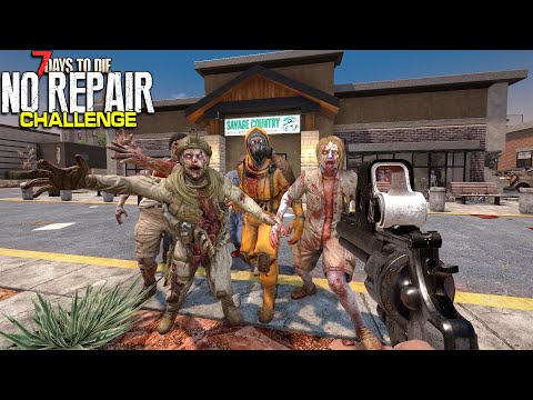 DOUBLE POCKETS! | 7 Days to Die - NO REPAIR CHALLENGE (Ep 19)