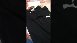 puma ess black polo tshirt      #puma #myntra #shorts #viralshorts #trendingshorts #youtubeshorts