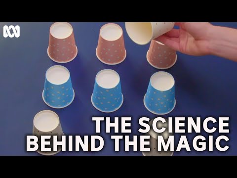Which cup has the jellybean? Magic Trick Explained | Catalyst