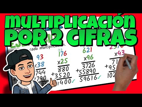 ✖ Cómo MULTIPLICAR por 2 CIFRAS