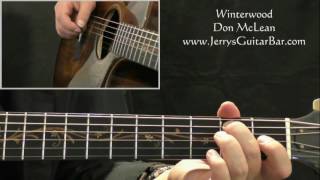 How To Play Don McLean Winterwood (intro only)